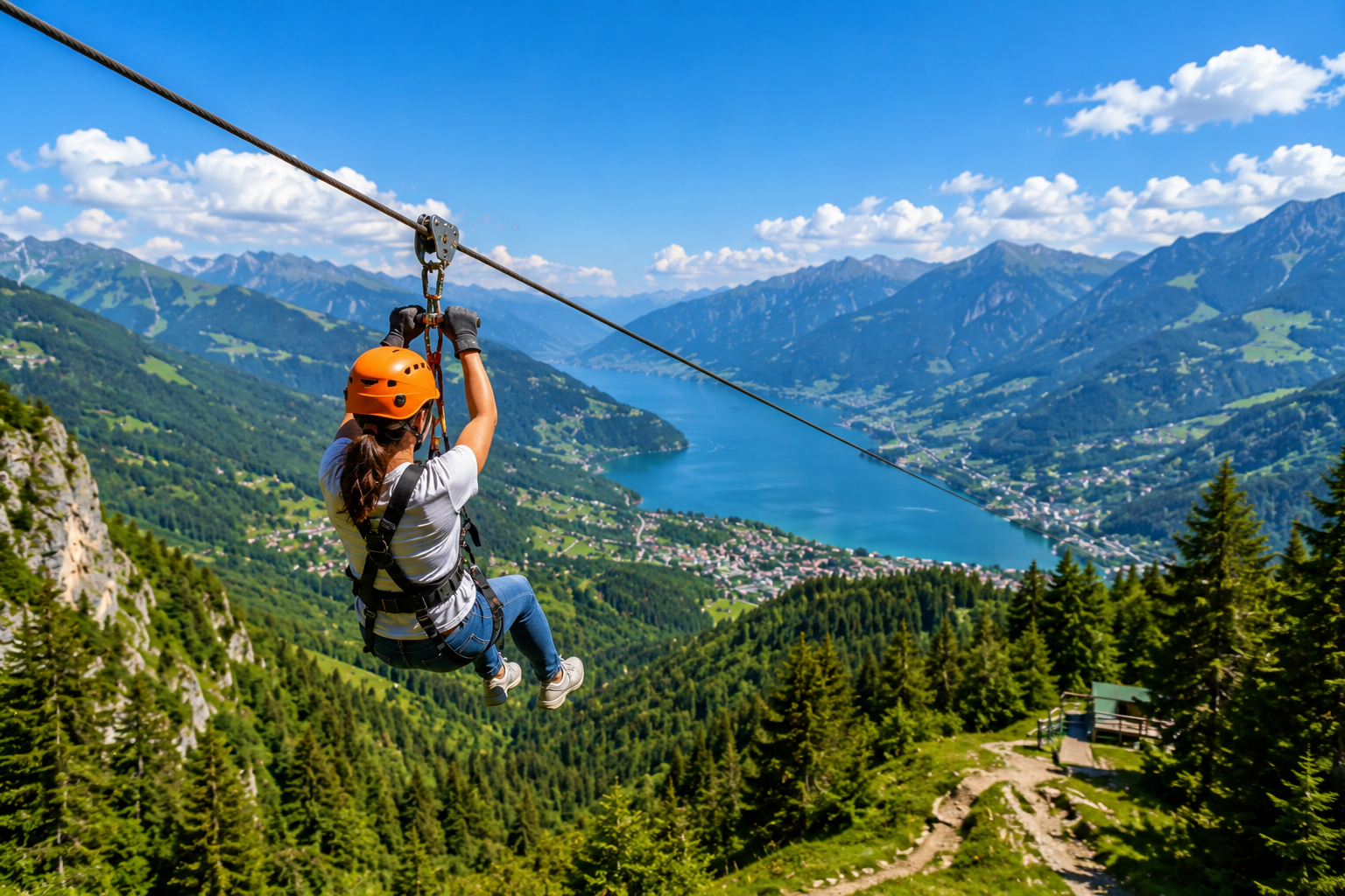 Zipline in Rishikesh